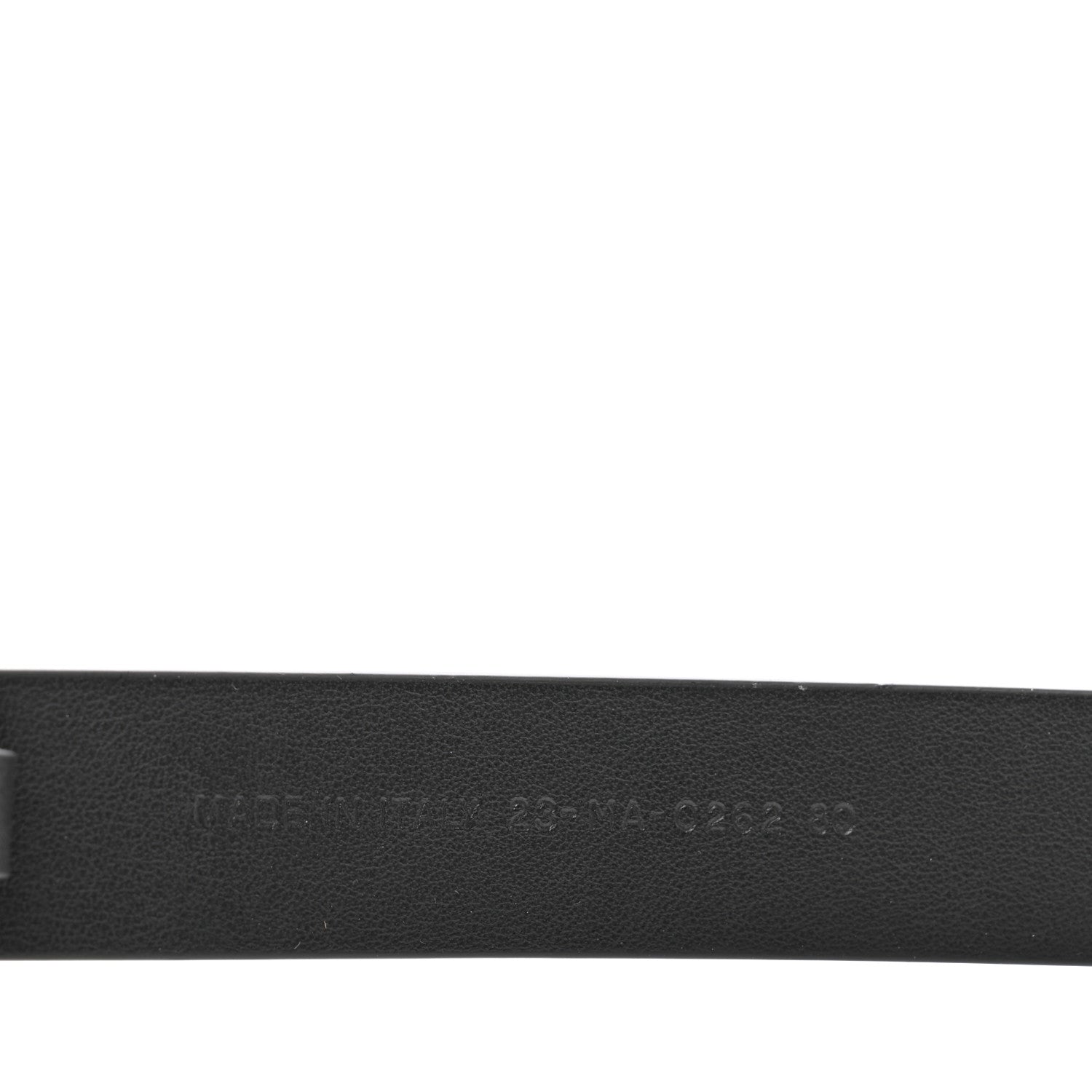 Christian Dior Calfskin 30 Montaigne Cut-Out CD Belt 80 32 Black 3 of 5