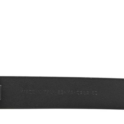 Christian Dior Calfskin 30 Montaigne Cut-Out CD Belt 80 32 Black 3 of 5
