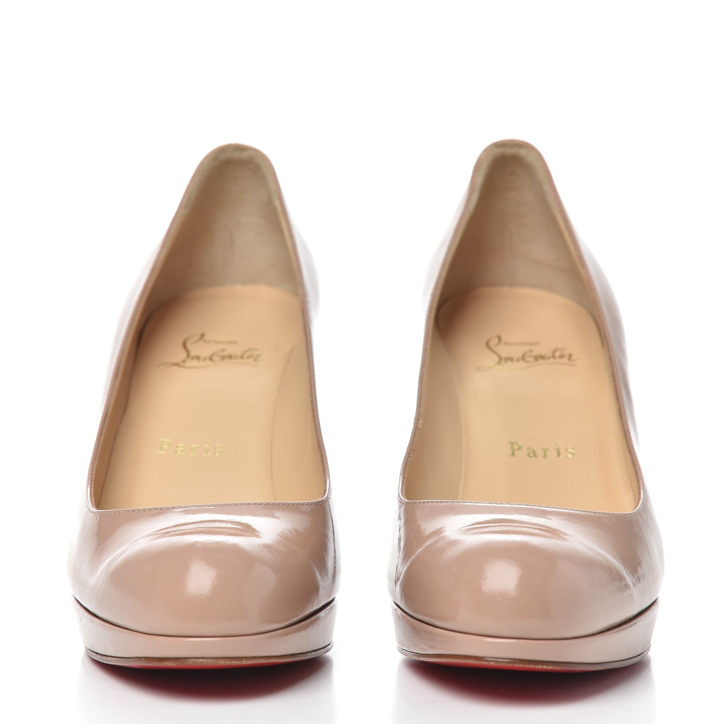Patent Prorata 90 Pumps 37.5 Nude