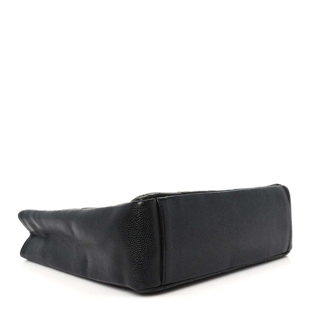 Caviar Quilted Petit Shopping Tote PST Black