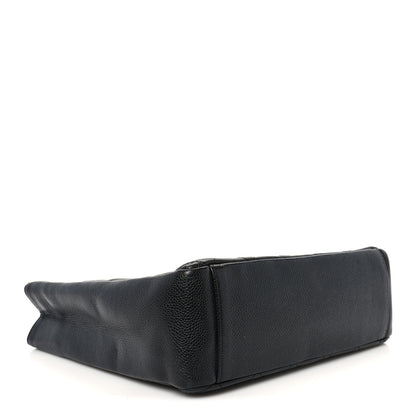 Chanel Caviar Quilted Petit Shopping Tote PST Black 3 of 9
