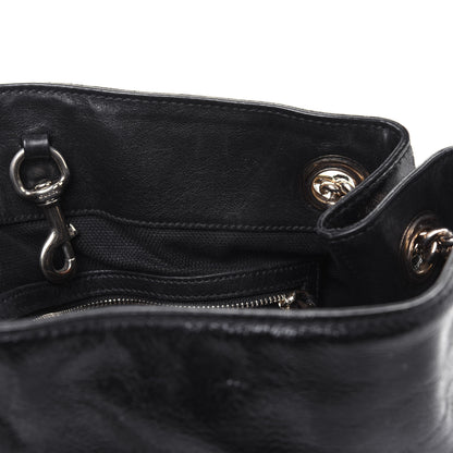 Gucci Patent Medium Soho Chain Shoulder Bag Black 13 of 21