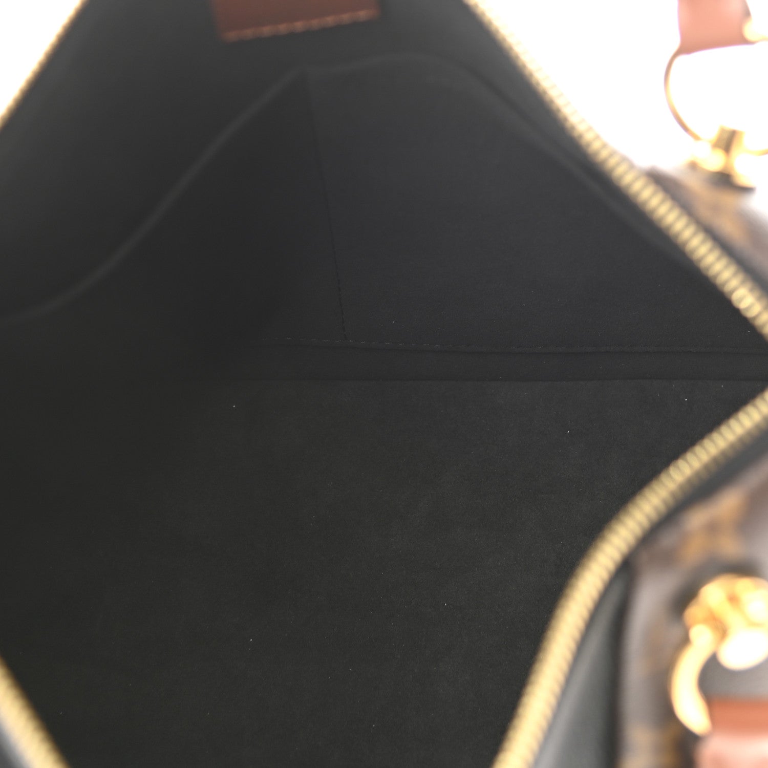 Louis Vuitton Monogram V Tote MM Black 5 of 9