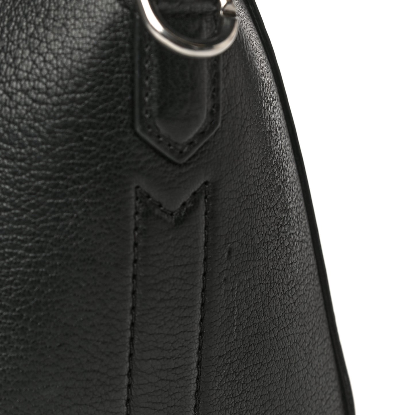 Sugar Goatskin Mini Antigona Black