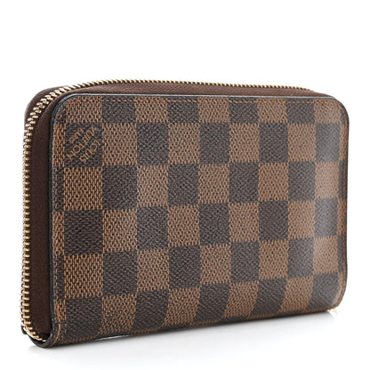 Louis Vuitton Damier Ebene Zippy Compact Wallet 3 of 10