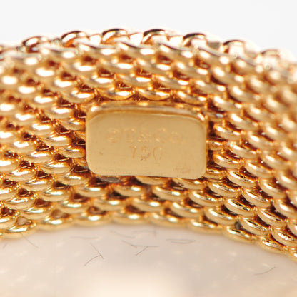 Tiffany 18K Yellow Gold 4 Diamond Somerset Ring 5.75 4 of 4