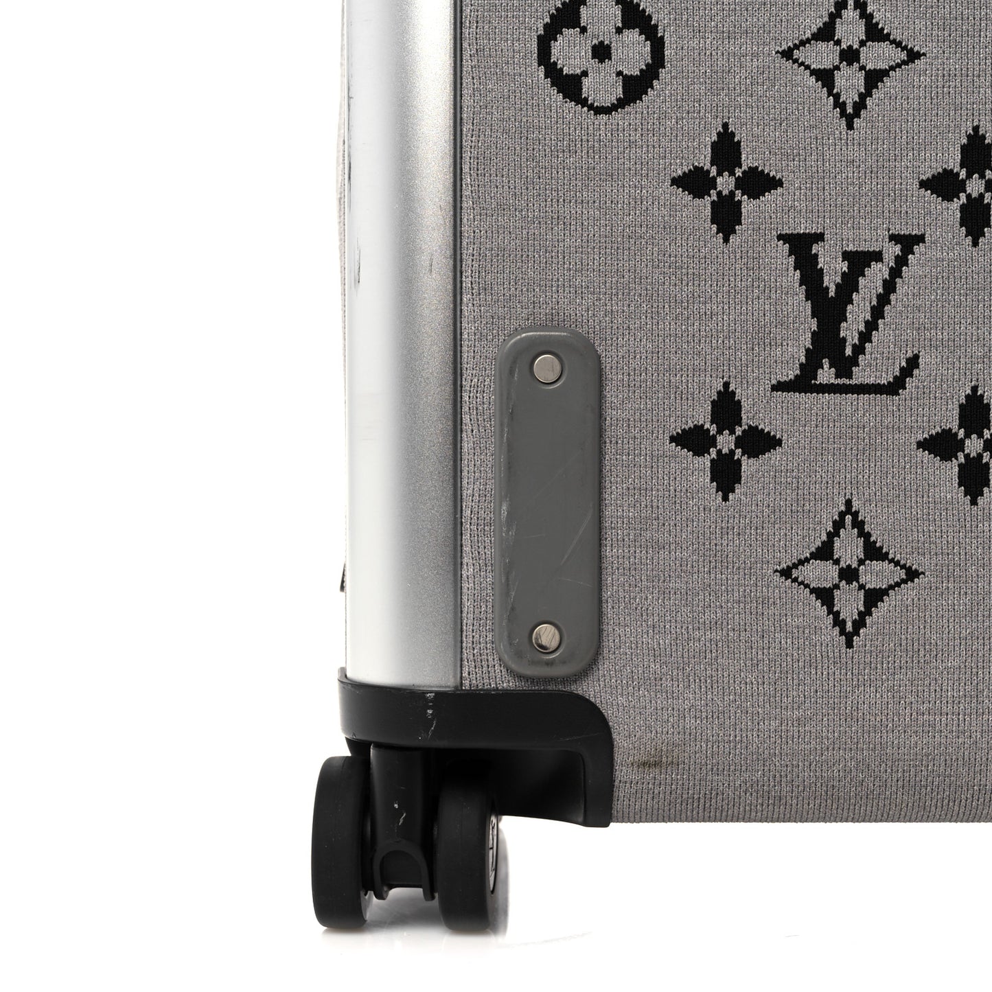 Knit Monogram Horizon Soft 55 Suitcase Grey