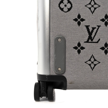 Louis Vuitton Knit Monogram Horizon Soft 55 Suitcase Grey 10 of 16