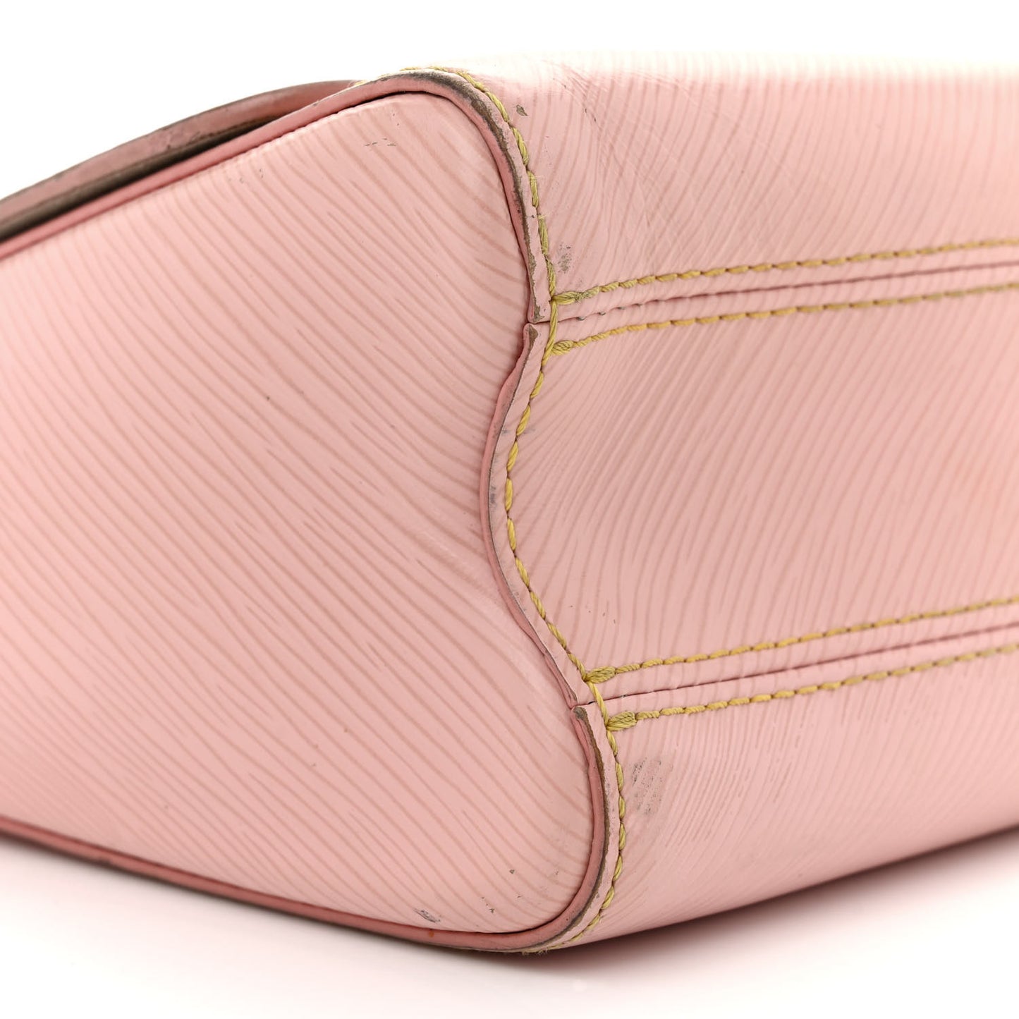 Epi Twist Shoulder Bag MM Rose Ballerine