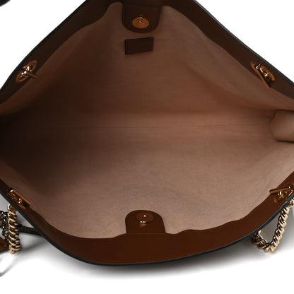 Gucci Calfskin Large Rajah Chain Tote Cuir 5 of 12