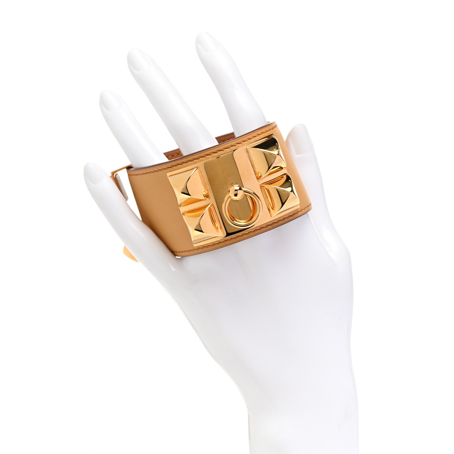 Hermes Swift Collier De Chien CDC Bracelet L Curry 2 of 7