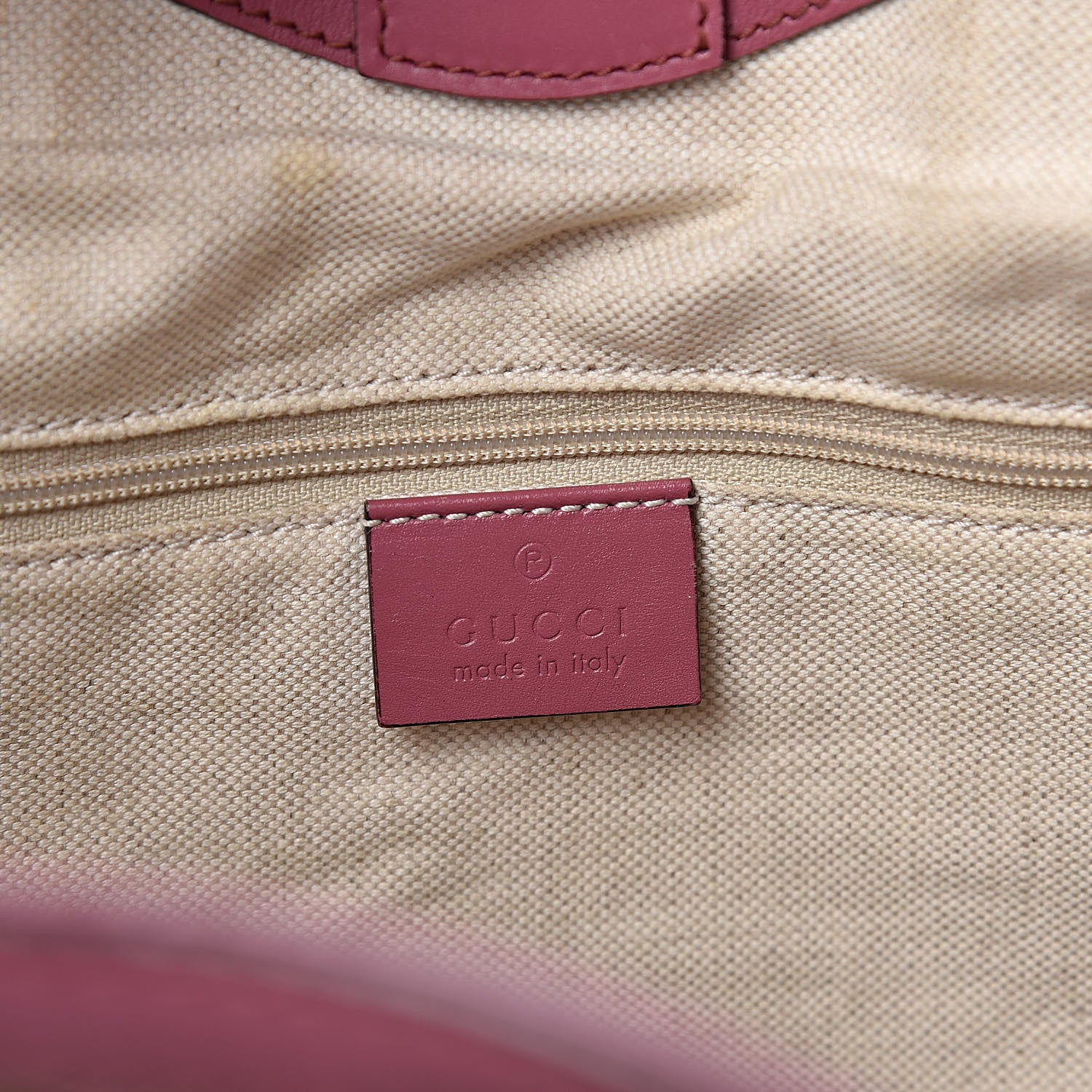 Gucci Monogram Margaux Calfskin Medium Sukey Tote Beige Ebony Vintage Rose 8 of 16