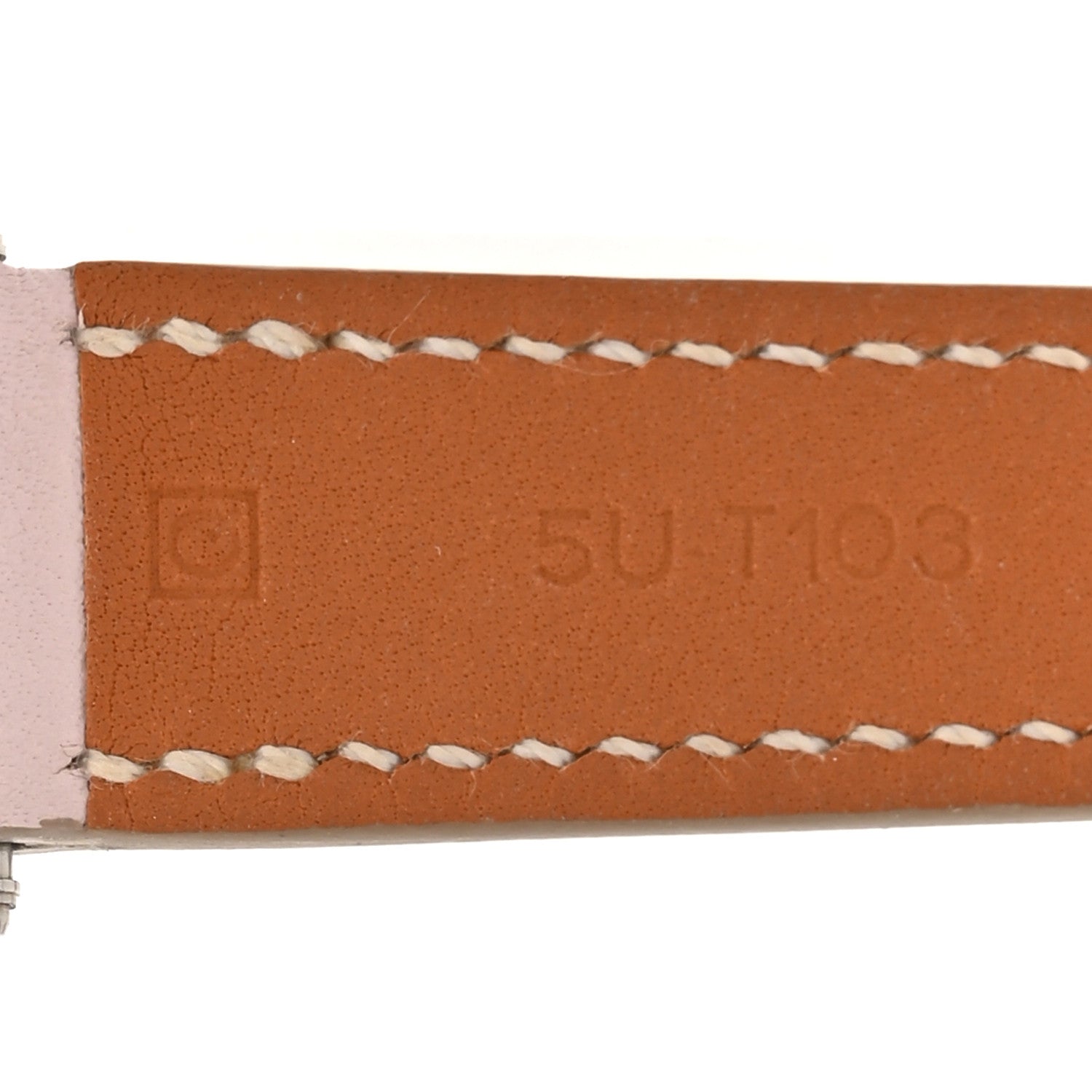 Hermes Swift 21mm Heure H Hour Watch Strap  Rose Dragee 4 of 5