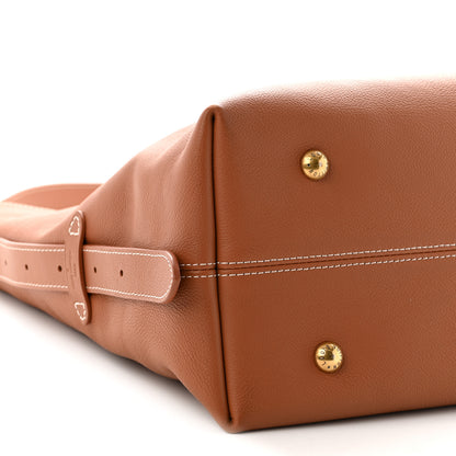 Louis Vuitton Grained Calfskin Low Key Hobo MM Cognac 9 of 11