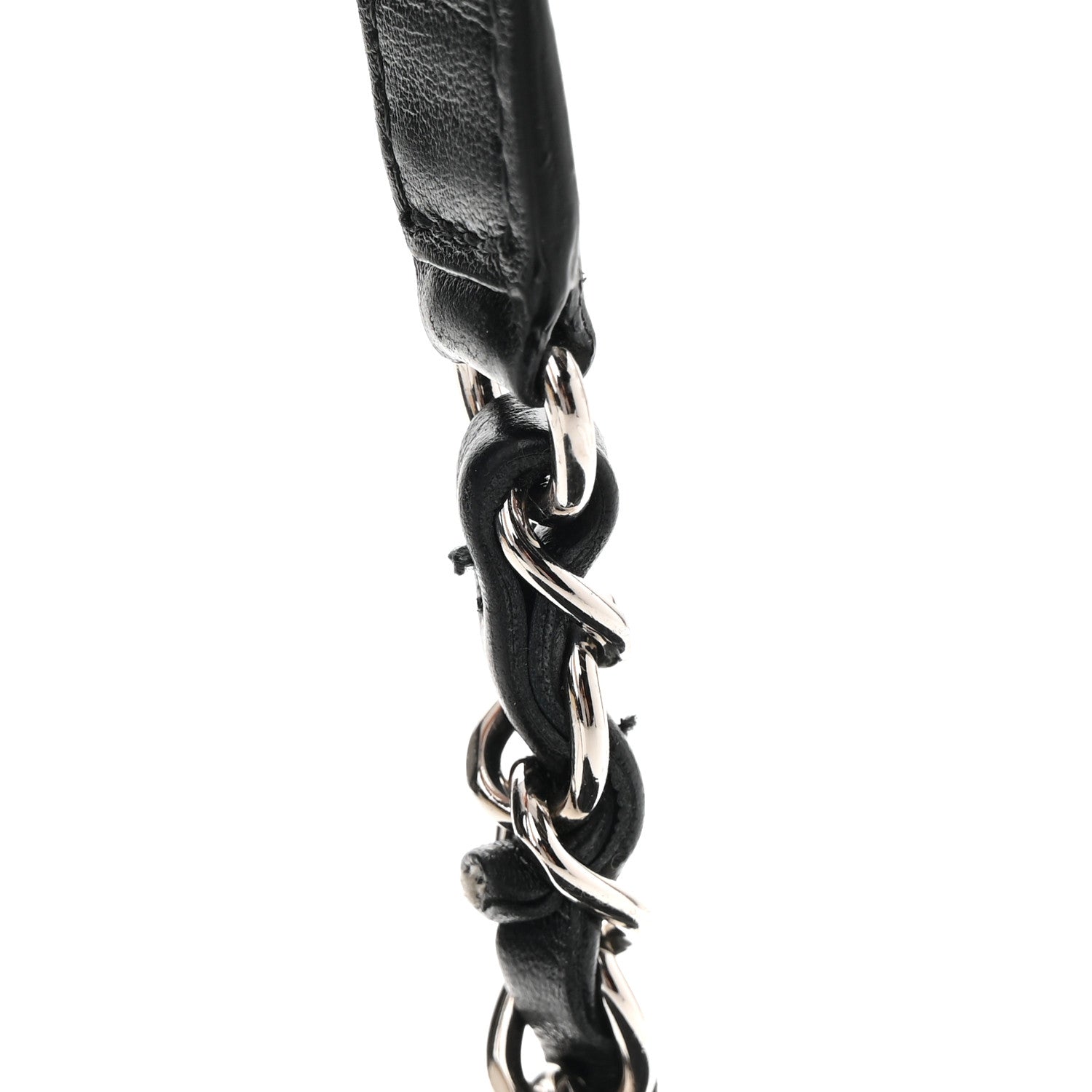 Chanel Calfskin Quilted CC Uniform Flap Belt Bag Black 12 of 15