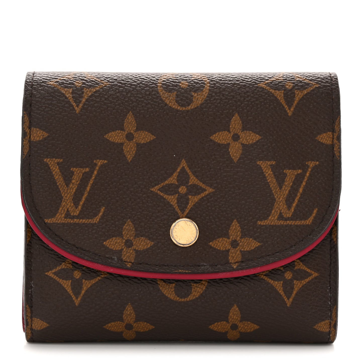 Monogram Ariane Compact Wallet Fuchsia