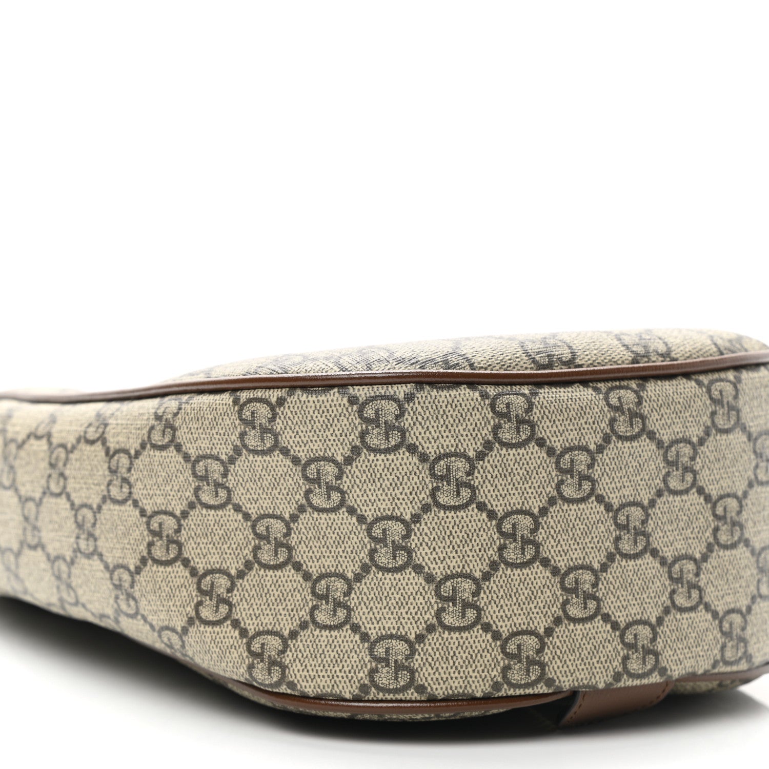 Gucci GG Supreme Monogram Wristlet Brown 9 of 10