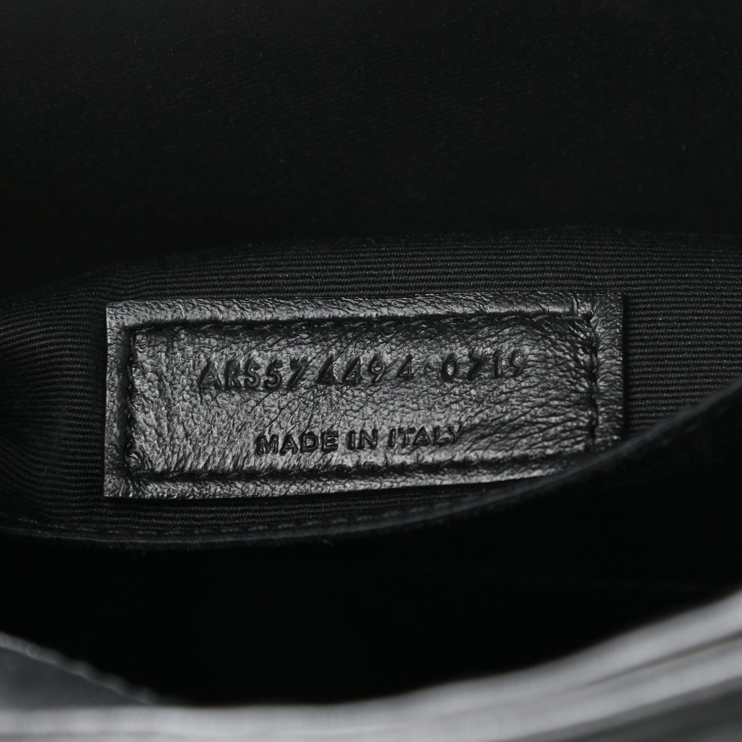 Calfskin Matelasse Monogram Lou Camera Bag Black