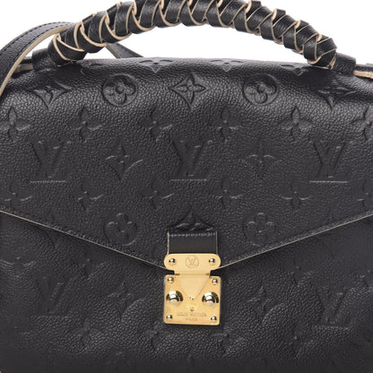 Louis Vuitton Empreinte Braided Pochette Metis Black 10 of 11