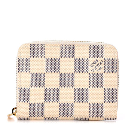 Louis Vuitton Damier Azur Zippy Coin Purse 1 of 8