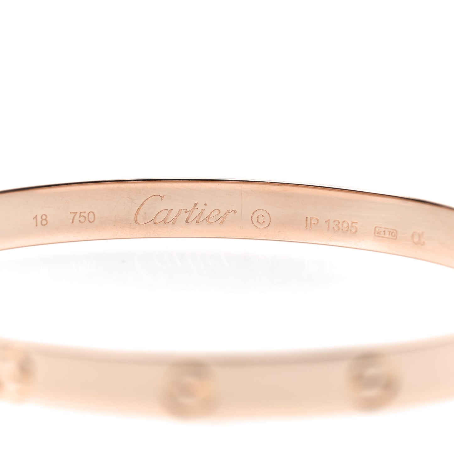 18K Pink Gold LOVE Bracelet 18