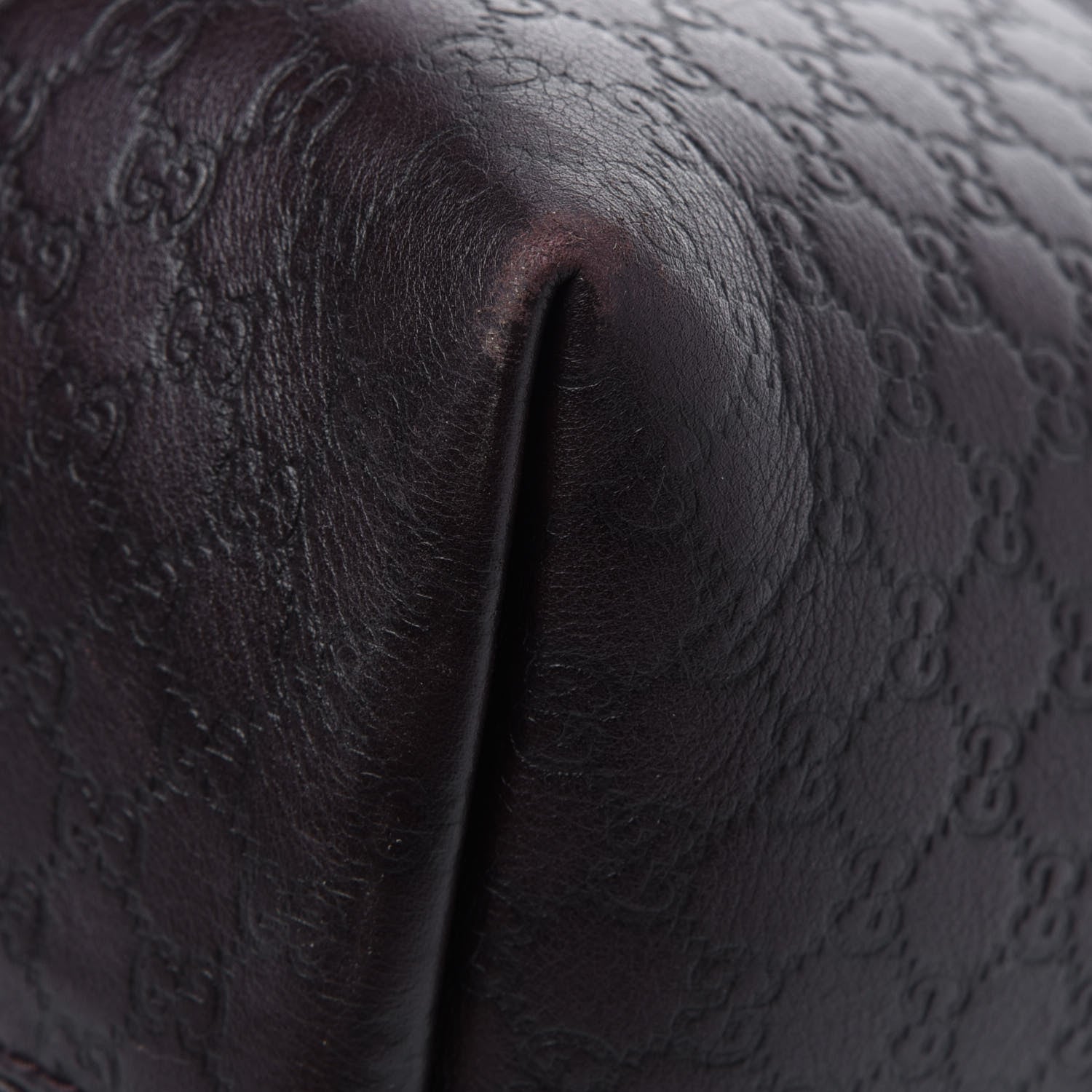 Gucci Guccissima Medium Bree Shoulder Bag Chocolate 21 of 28