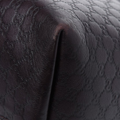 Gucci Guccissima Medium Bree Shoulder Bag Chocolate 21 of 28