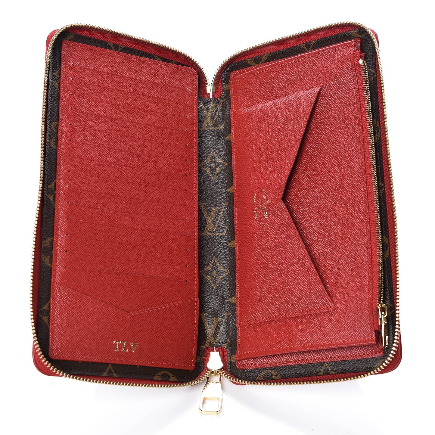 Monogram Daily Organizer Cherry