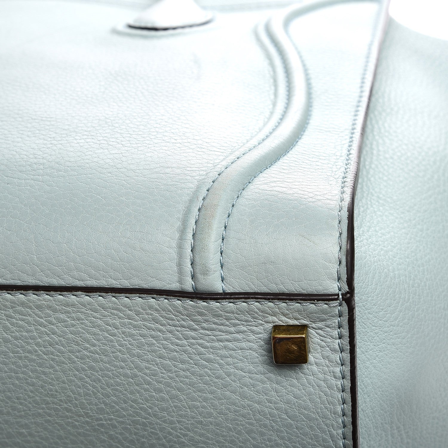 Celine Supple Calfskin Medium Phantom Luggage Glacier 22 of 23