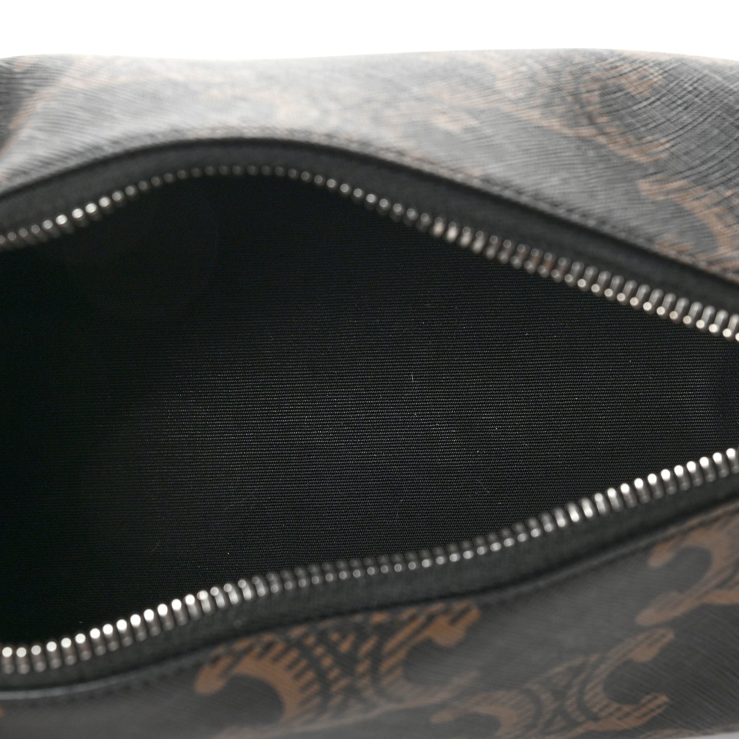 Triomphe Canvas XL Cylinder Bag Black
