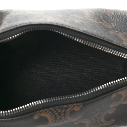 Celine Triomphe Canvas XL Cylinder Bag Black 4 of 5