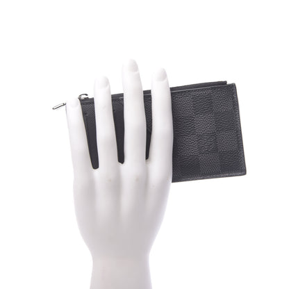Louis Vuitton Damier Graphite Coin Card Holder 2 of 7