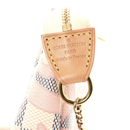 Louis Vuitton Damier Azur Tahitienne Mini Pochette Accessories 6 of 7