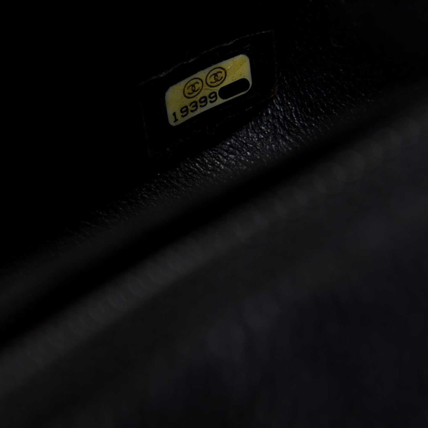 Caviar Quilted Mini Square Flap Black