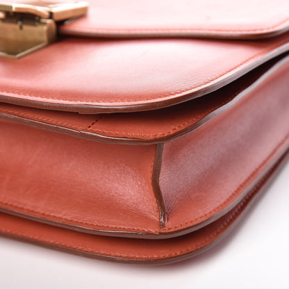 Celine Natural Calfskin Medium Classic Box Flap Bag Brick 6 of 19