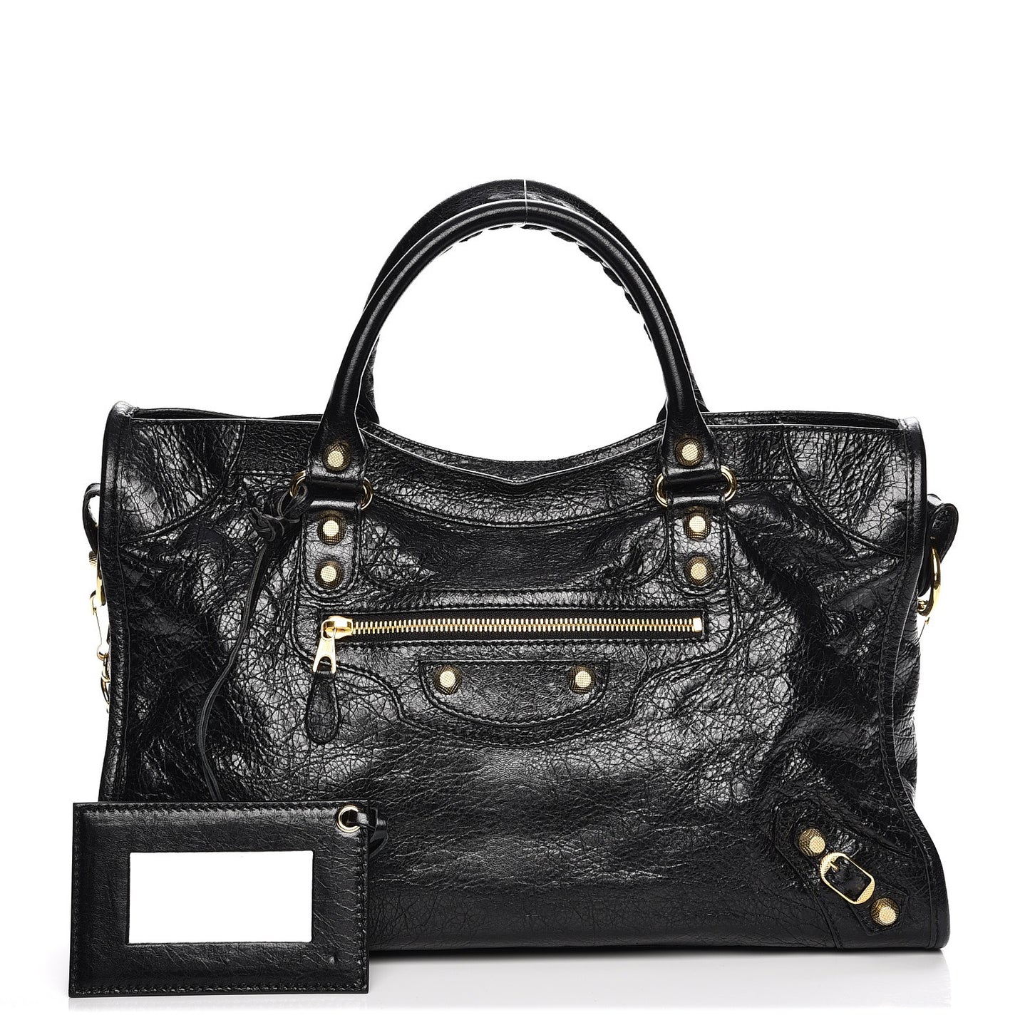 Agneau Giant 12 Gold Hardware City Black