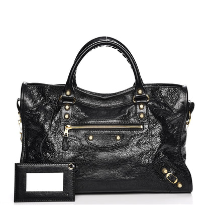 Balenciaga Agneau Giant 12 Gold Hardware City Black 1 of 10