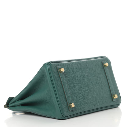 Hermes Togo Birkin 25 Malachite 4 of 11