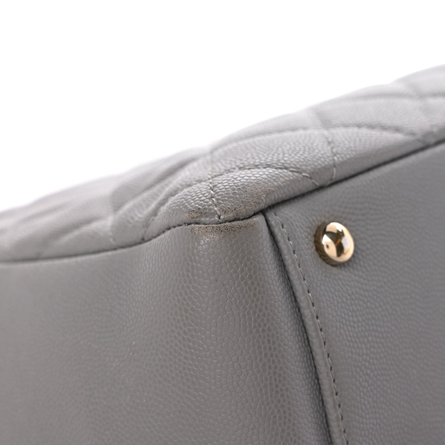 Chanel Caviar Quilted Large Business Affinity Flap Grey 10 of 23