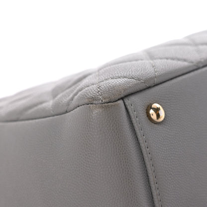 Chanel Caviar Quilted Large Business Affinity Flap Grey 10 of 23