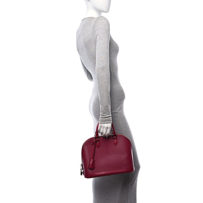 Louis Vuitton Epi Alma PM Fuchsia 2 of 9