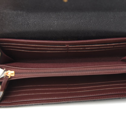 Chanel Caviar Quilted Large Gusset Flap Wallet Black 5 of 13