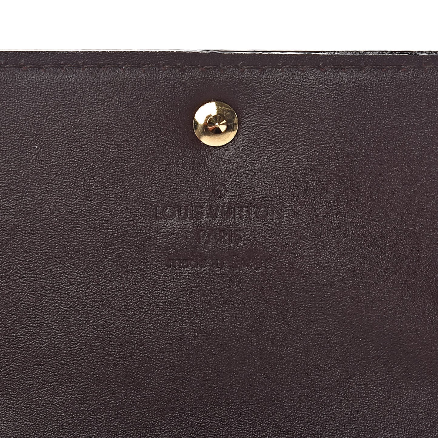 Vernis Business Card Holder Amarante
