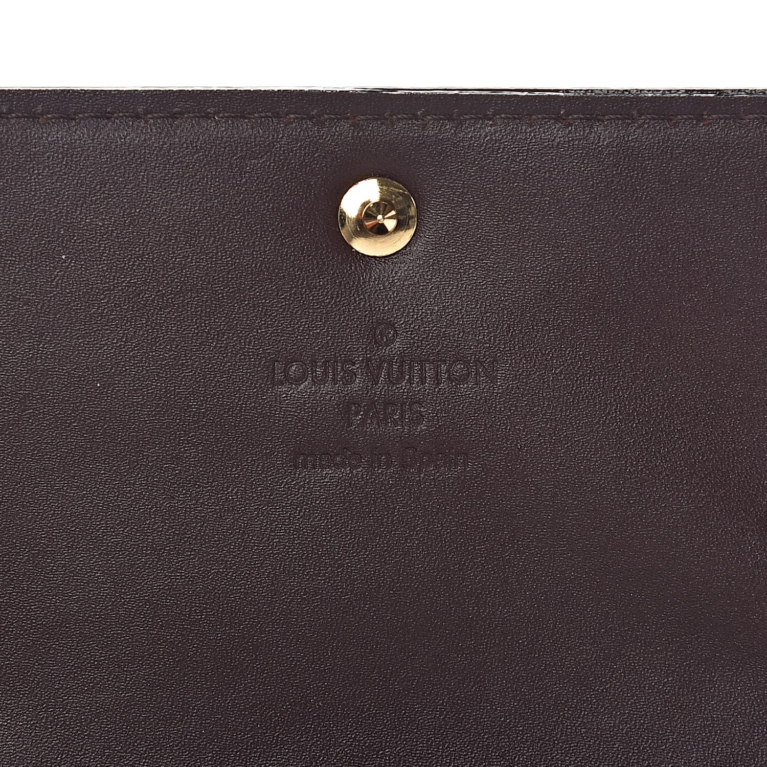 Louis Vuitton Vernis Business Card Holder Amarante 6 of 8