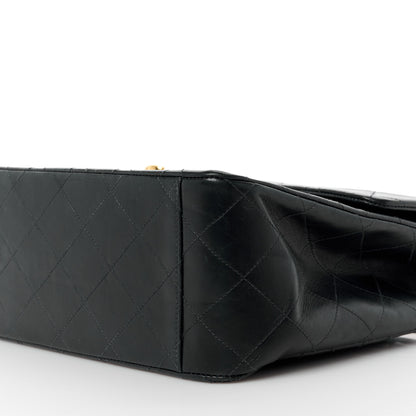 Chanel Lambskin Quilted XL Jumbo Single Flap Black 12 of 12