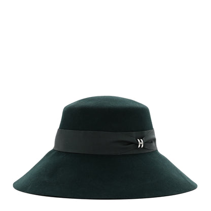 Hermes Rabbit Felt Farrah Pop H Hat 58 Vert Sapin 1 of 7