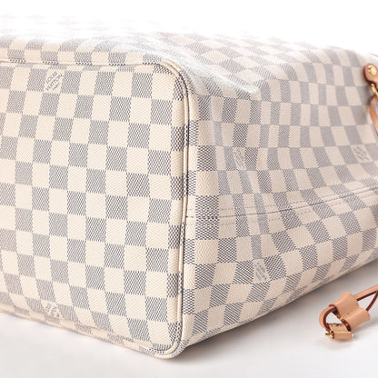 Louis Vuitton Damier Azur Neo Neverfull GM Rose Ballerine 6 of 9