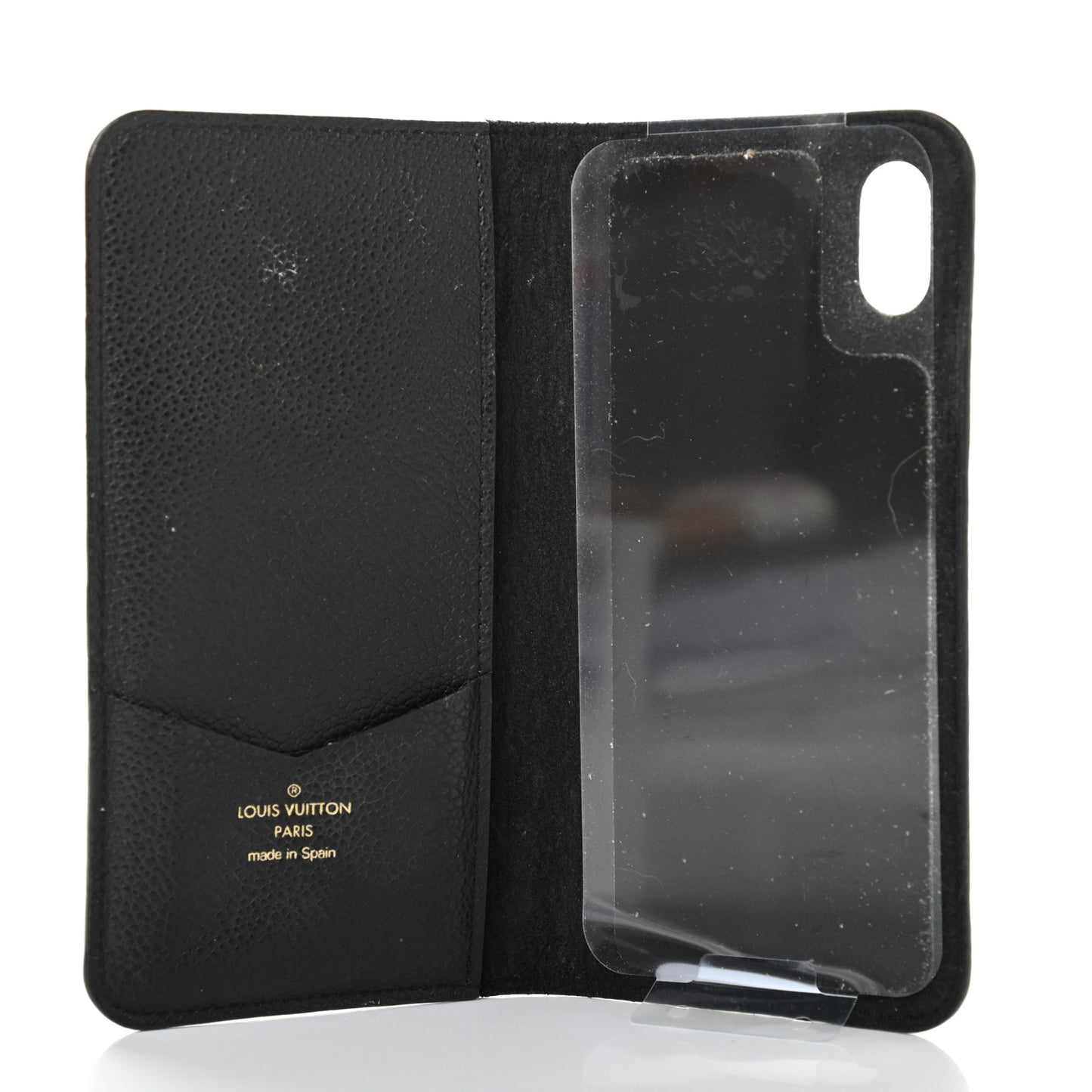 Empreinte iPhone XS Max Folio Case Black