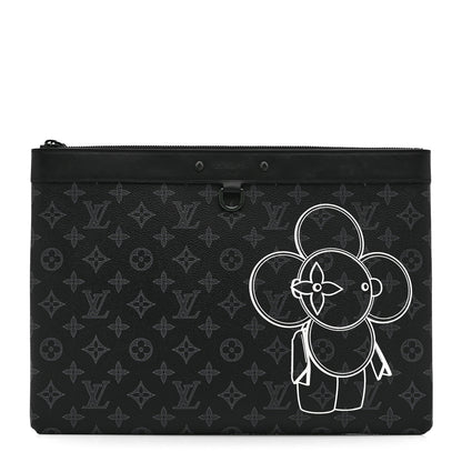 Louis Vuitton Monogram Eclipse Vivienne Apollo Pochette GM 1 of 9