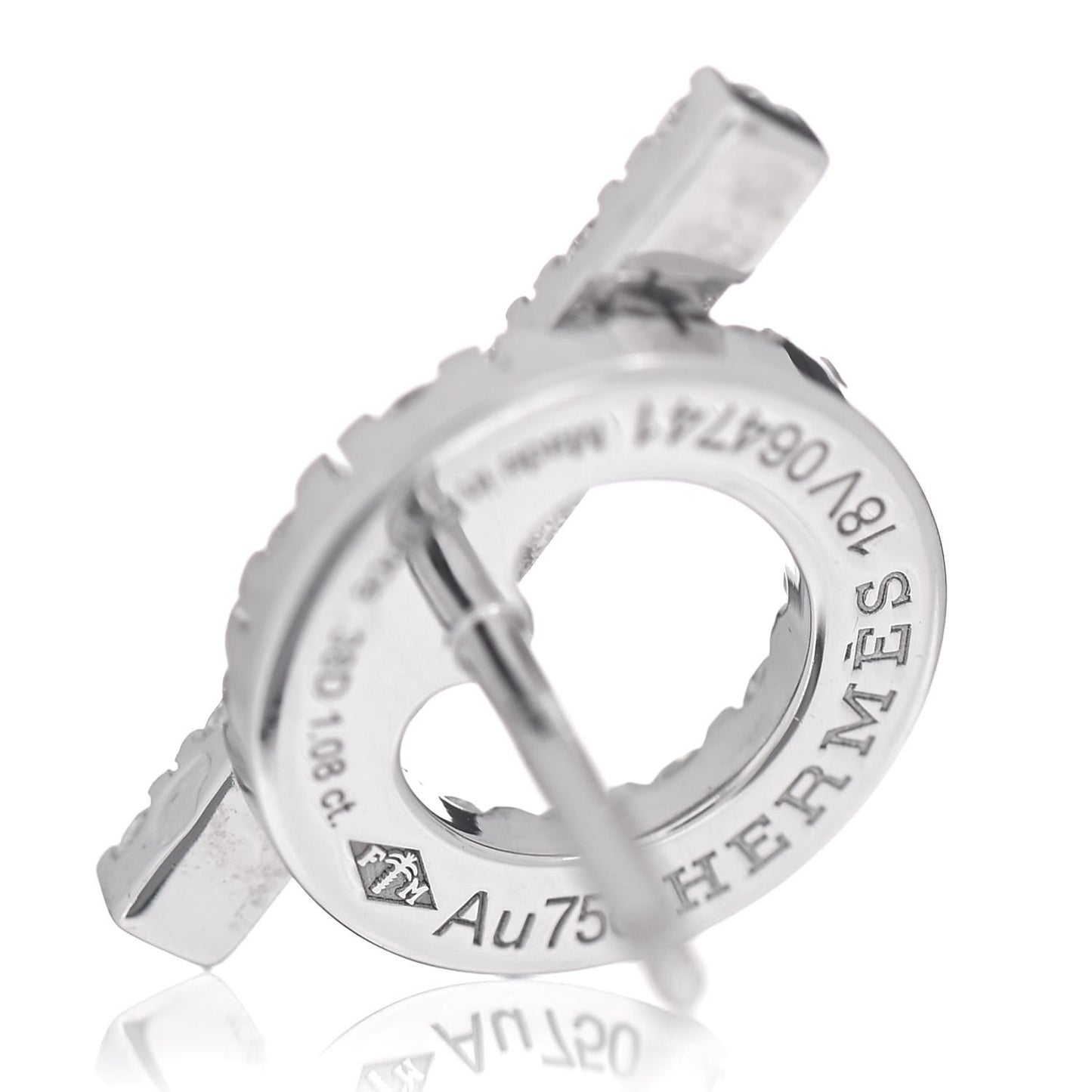 18K White Gold Diamond Finesse Earrings